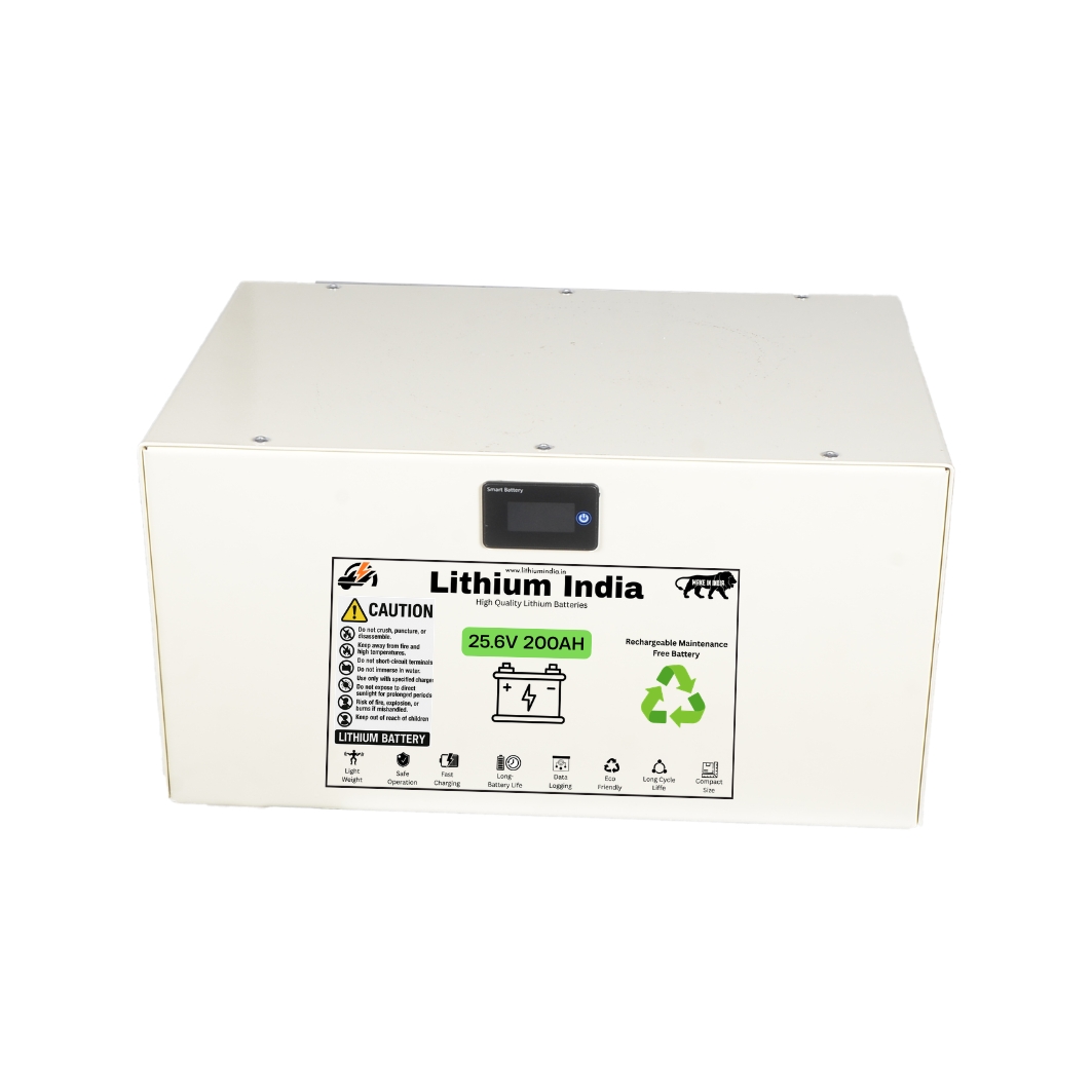 LFP 25.6V 200Ah Home Inverter Solar Battery